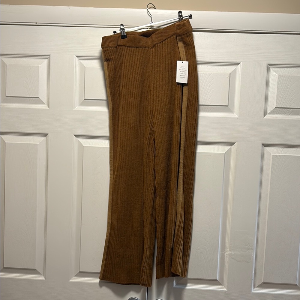 Eloquii Women's Brown Corduroy Pants